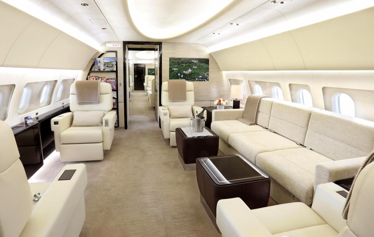 Flexjet's New Artisanal Aircraft Interiors: A Q&A with the Designer – Robb  Report